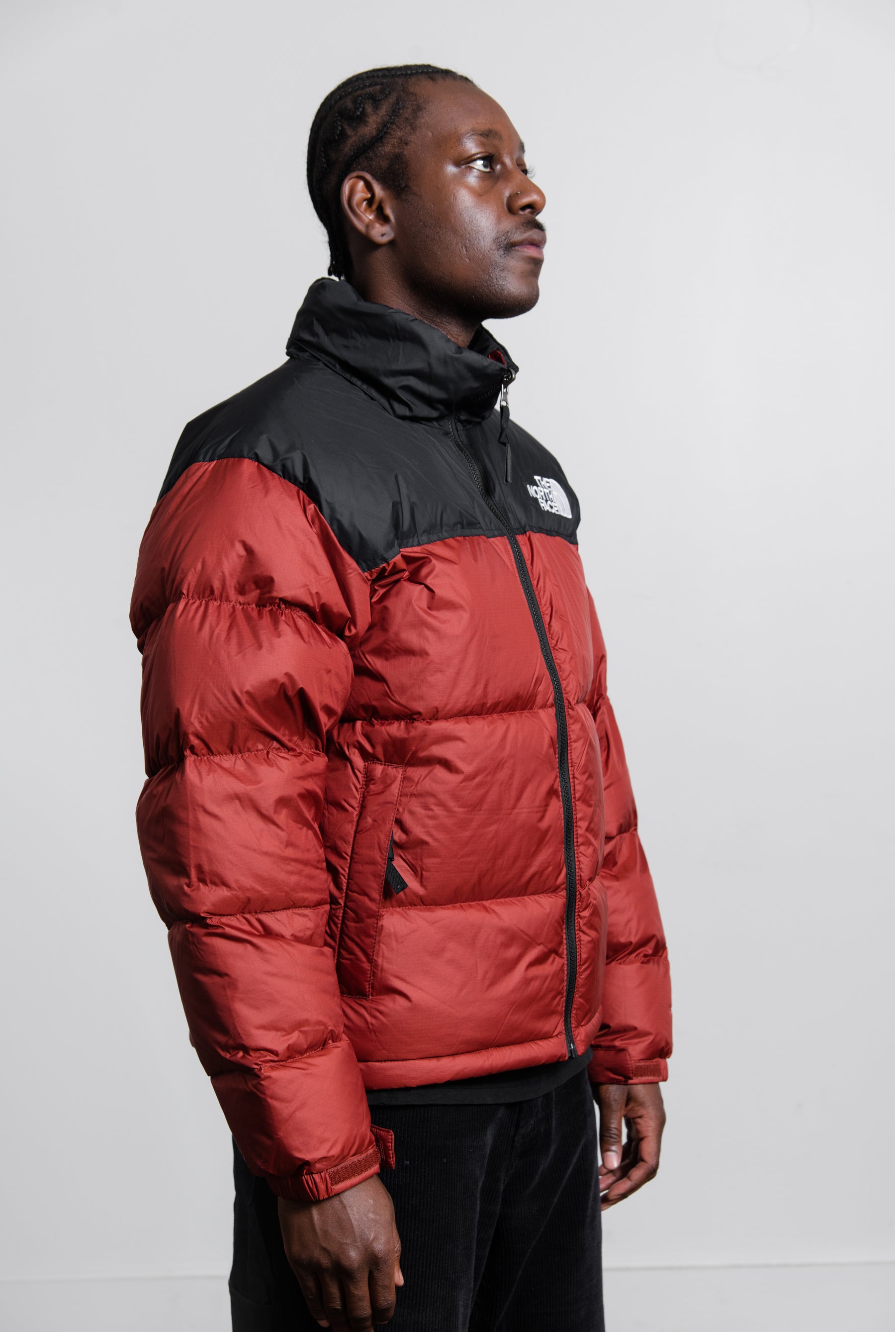 1996 Retro Nuptse Jacket Brick House Red