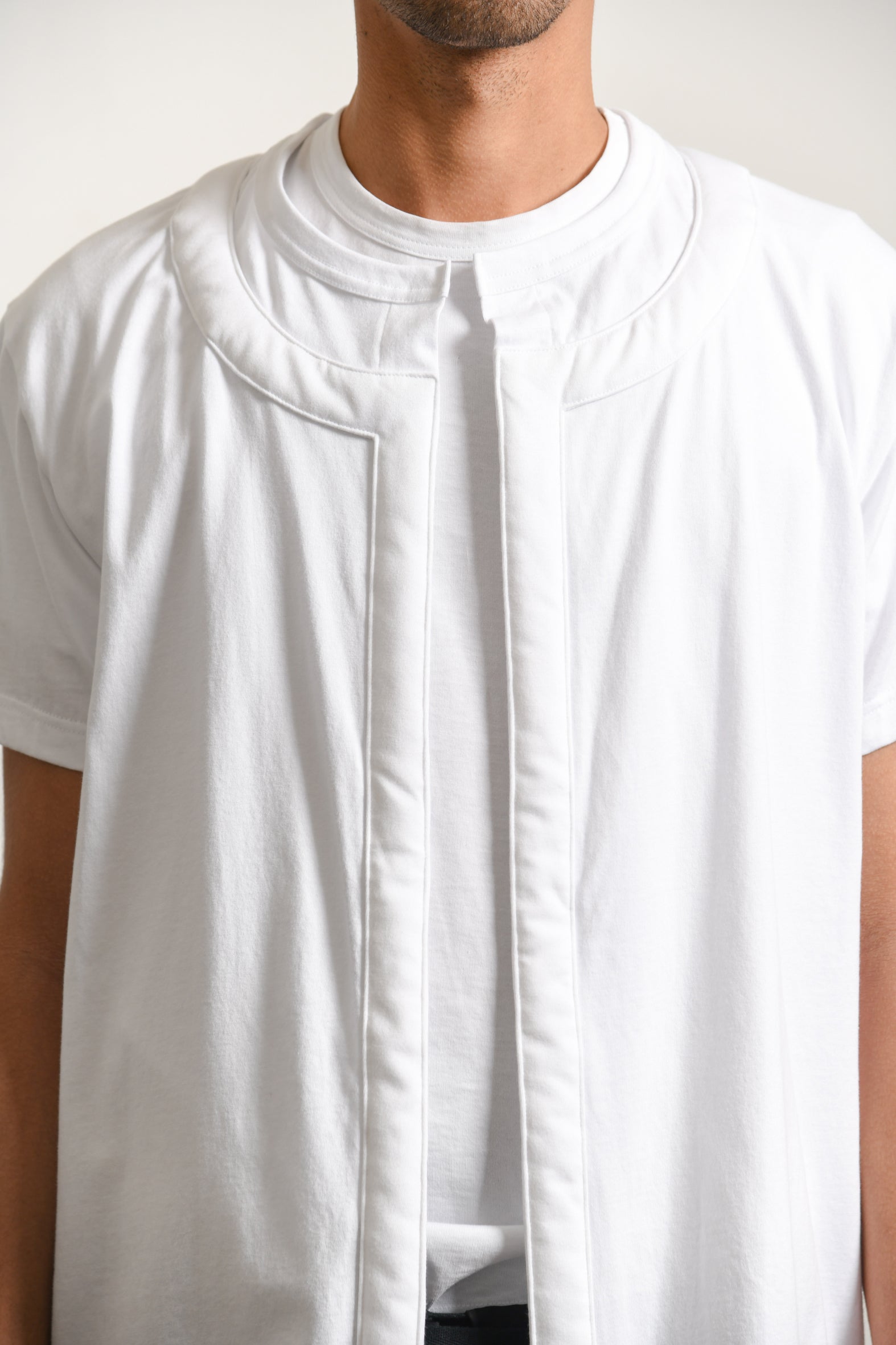 Cotton Jersey Tee White T011