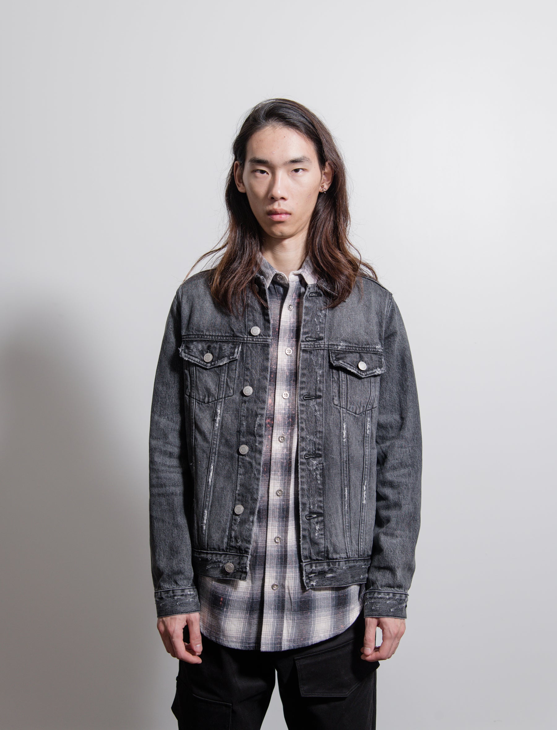 Classic Fit Jacket Black Wash