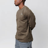 S29-PR-A Long Sleeve Tee Raf Green/Black