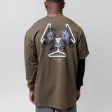 S29-PR-A Long Sleeve Tee Raf Green/Black