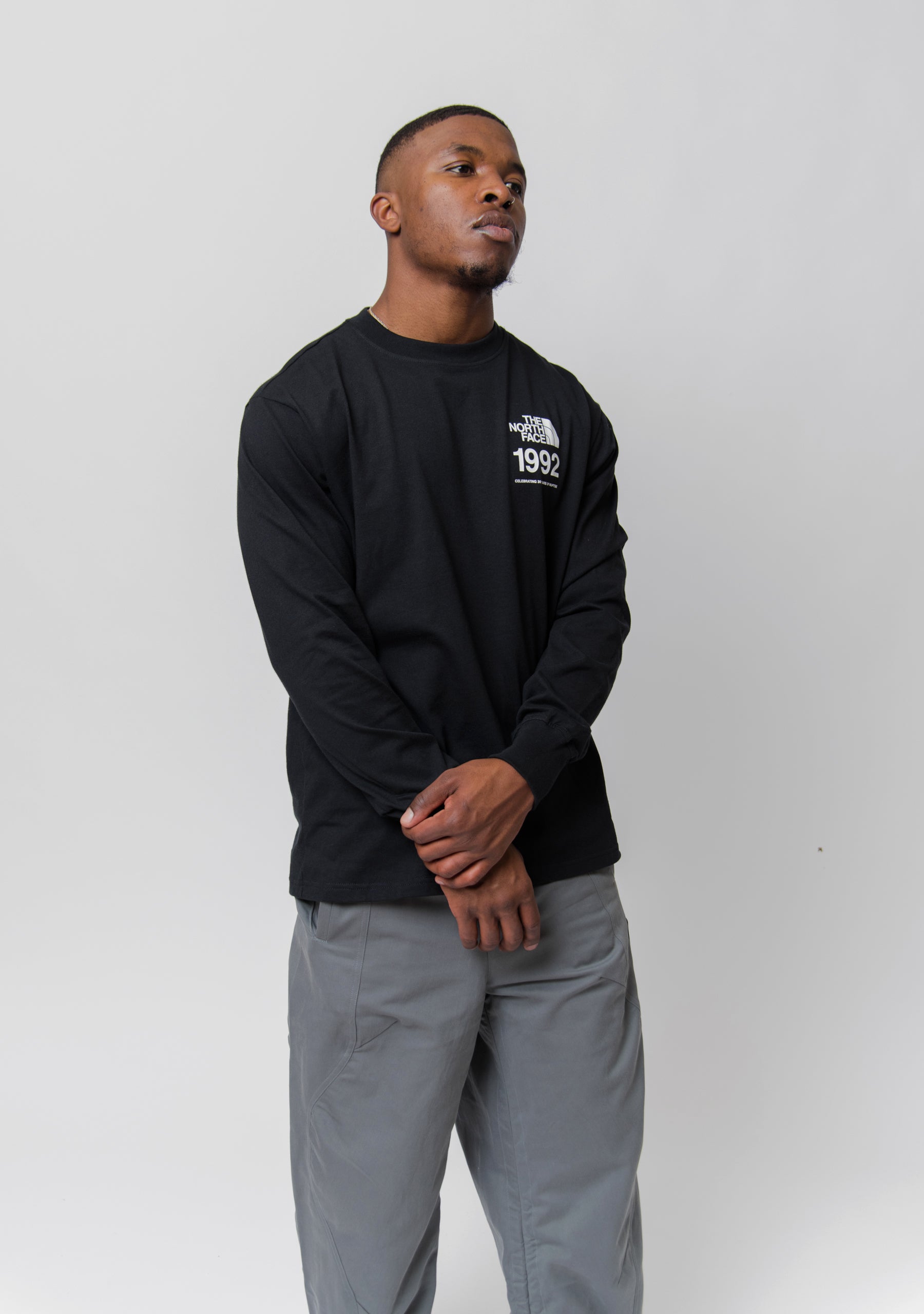 Heavyweight Printed Anniversary Tee Black 7WXFKX71