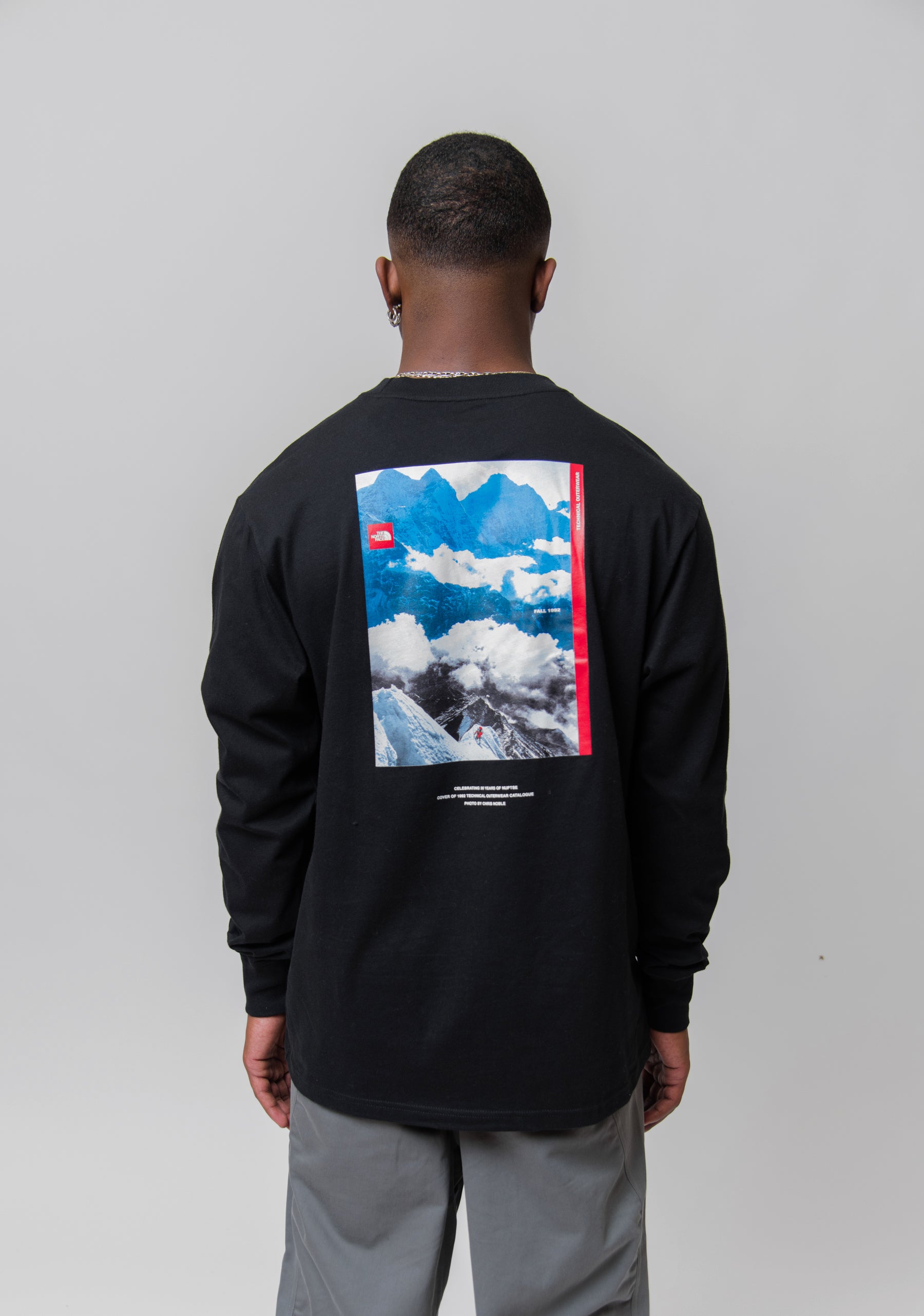 Heavyweight Printed Anniversary Tee Black 7WXFKX71
