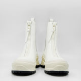 Boston Zip Boot Off-White