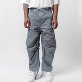 Cotton Drawcord Trouser Iron Grey ACWMB153