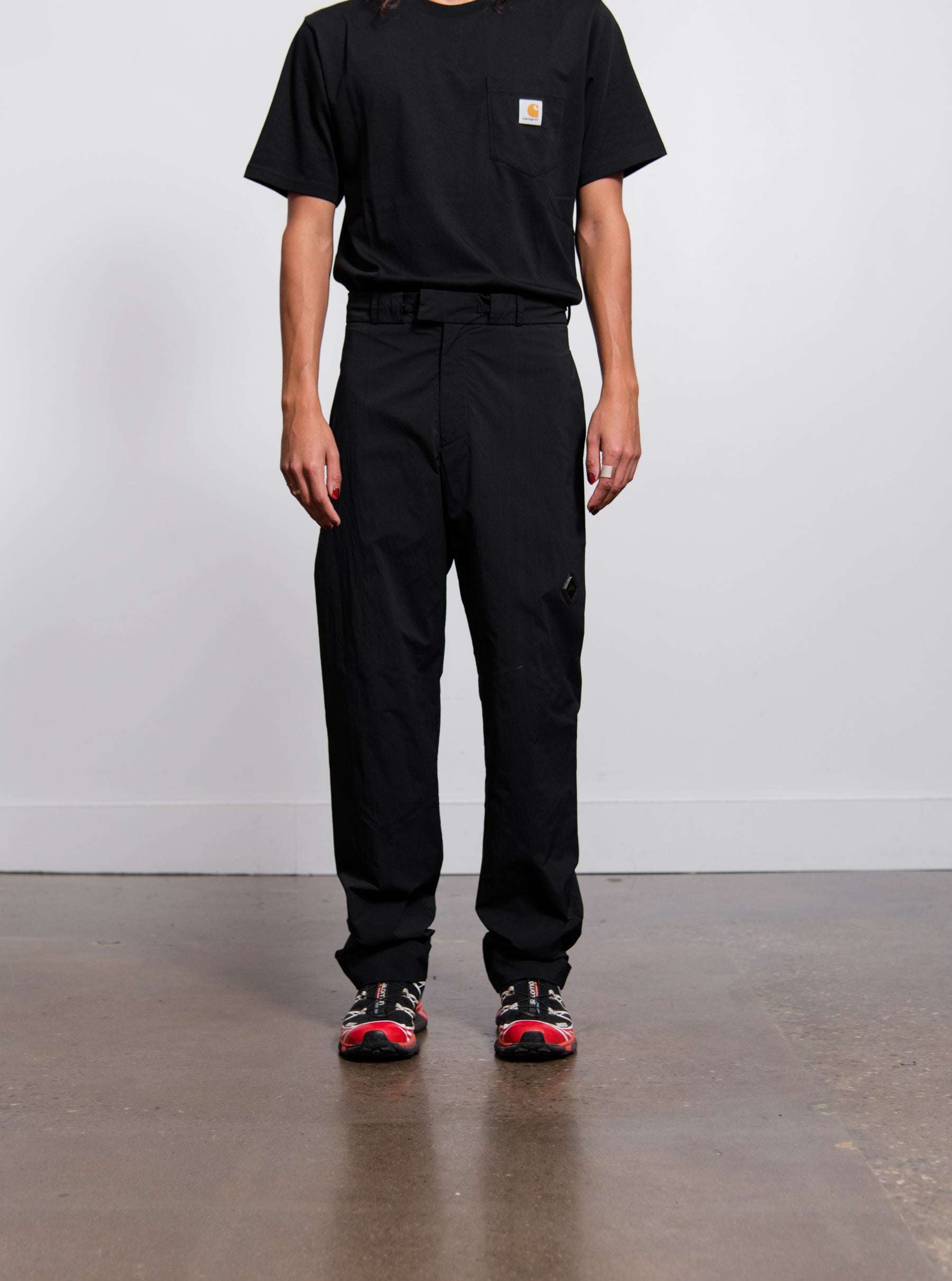 Stealth Nylon Pant Black B076