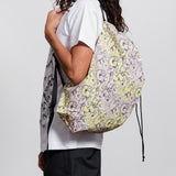 Kaws CDG Logo Print Bag Yellow K201