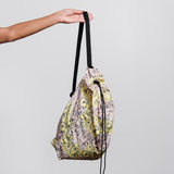 Kaws CDG Logo Print Bag Yellow K201