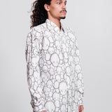 Kaws Allover Companion Print Shirt White/Black B025