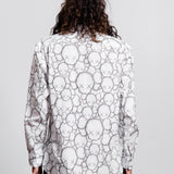 Kaws Allover Companion Print Shirt White/Black B025