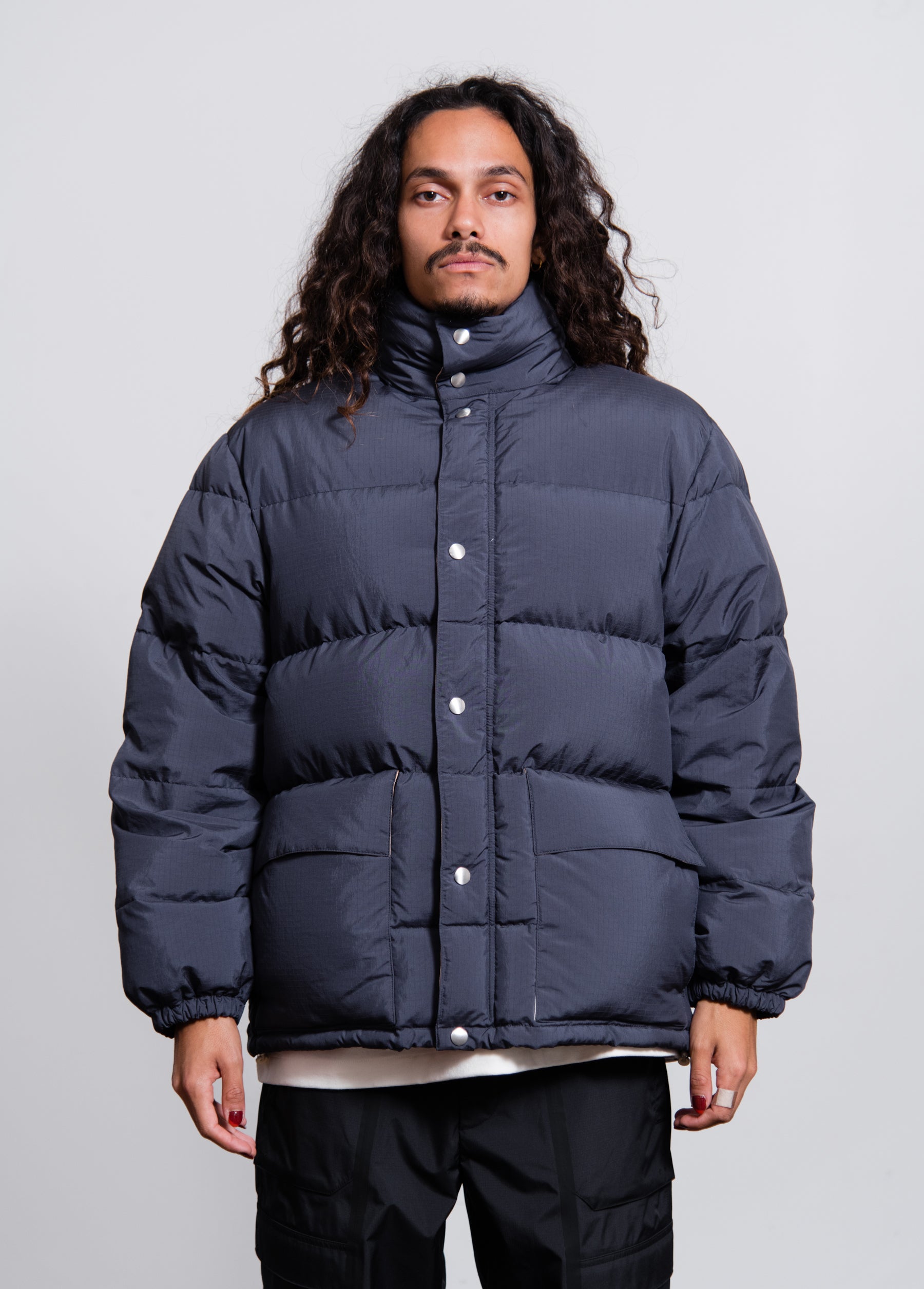 RIPSTOP DOWN PUFFER JACKET-