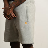 Chase Sweat Short Heather Grey/Gold