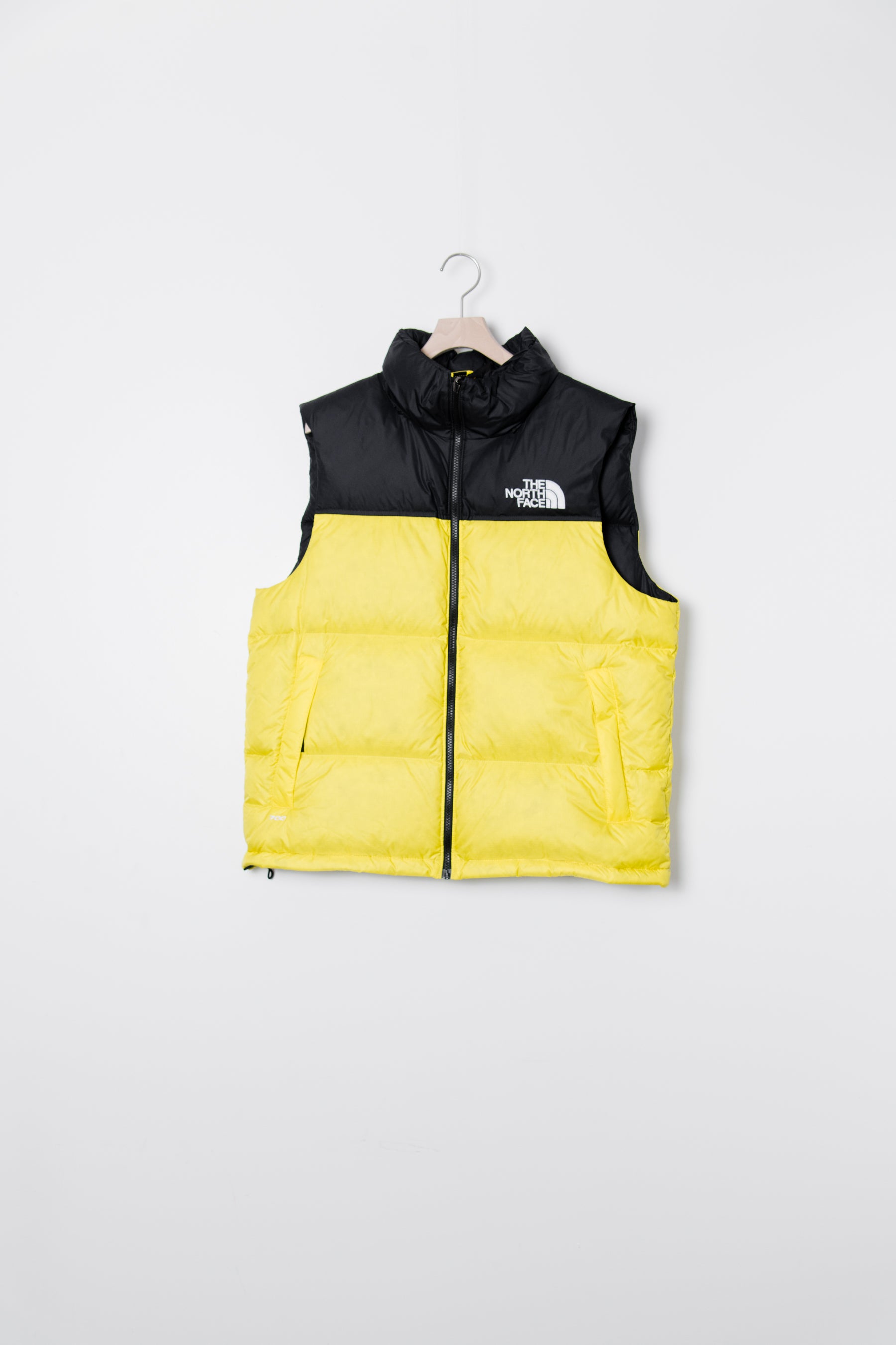 1996 Retro Nuptse Vest Lemon