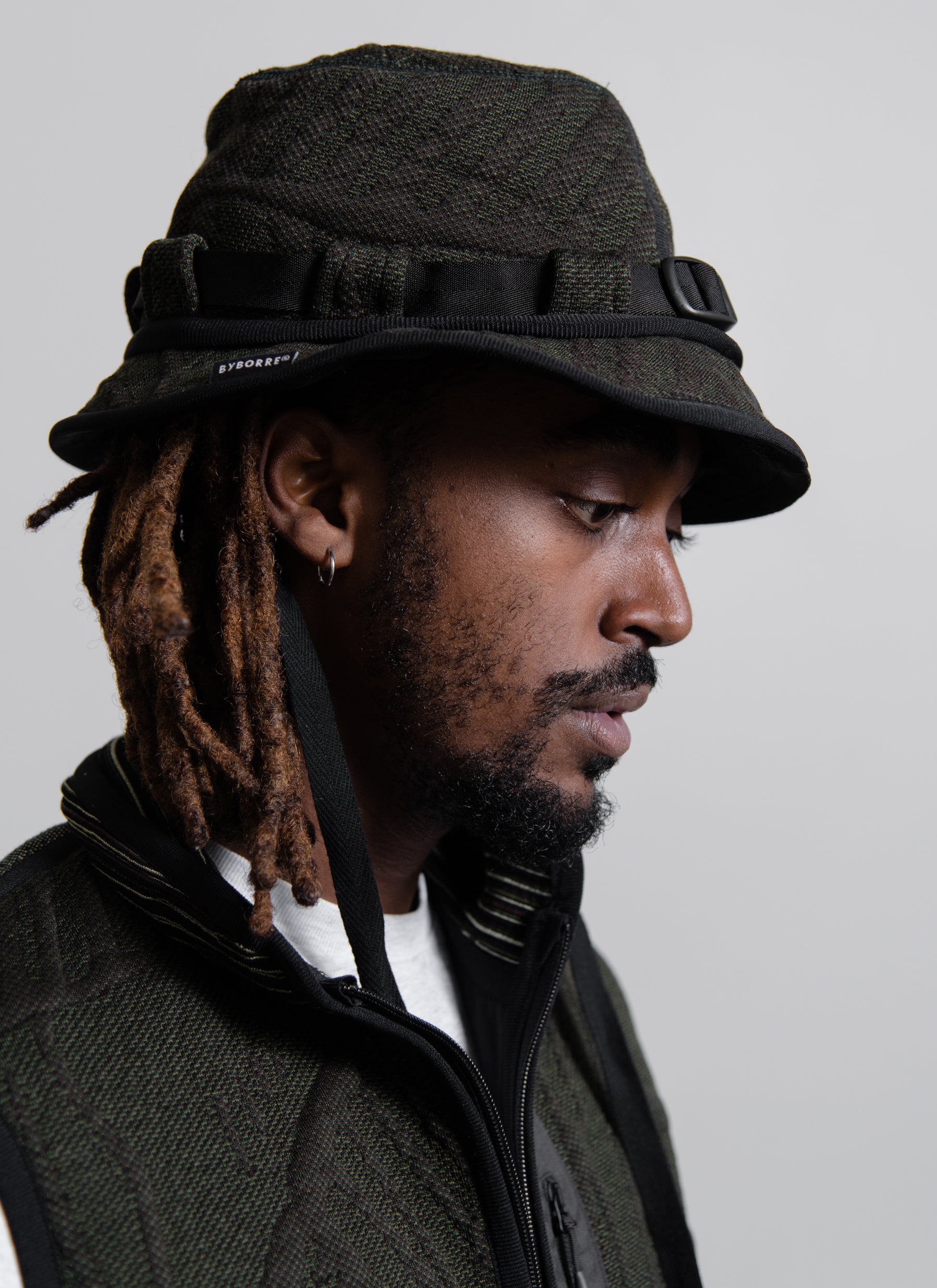 Knit Bucket Hat Wet Moss
