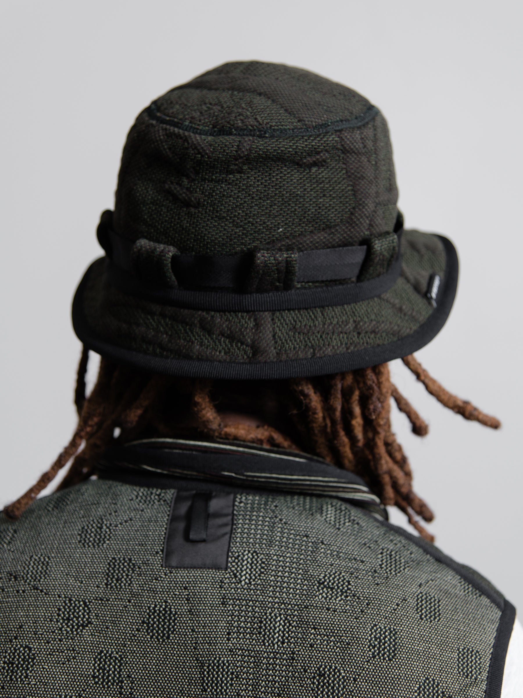 Knit Bucket Hat Wet Moss