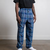 Check Trouser Blue/Navy TROU000504