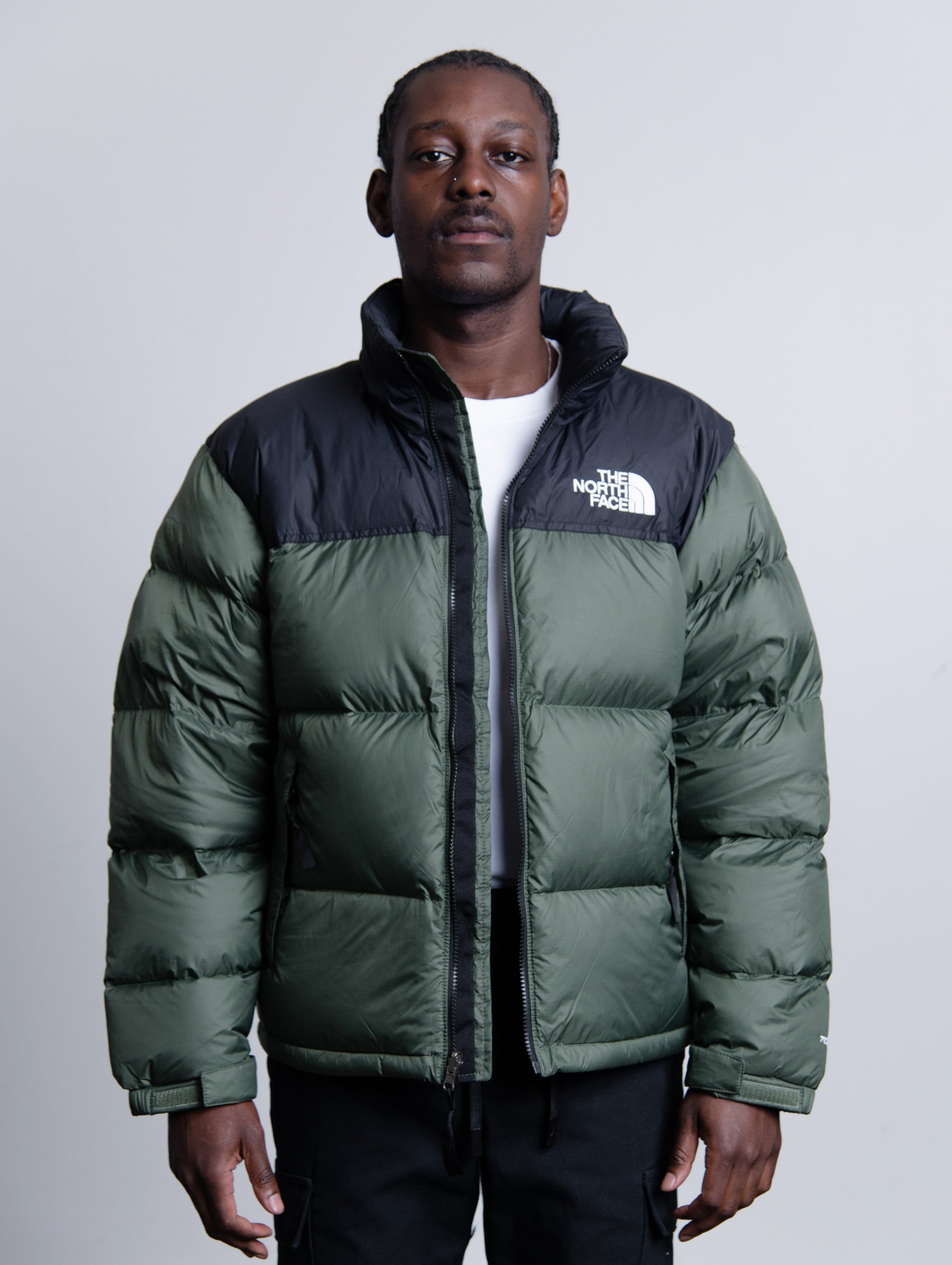 1996 Retro Nuptse Jacket Thyme 3C8DNYC