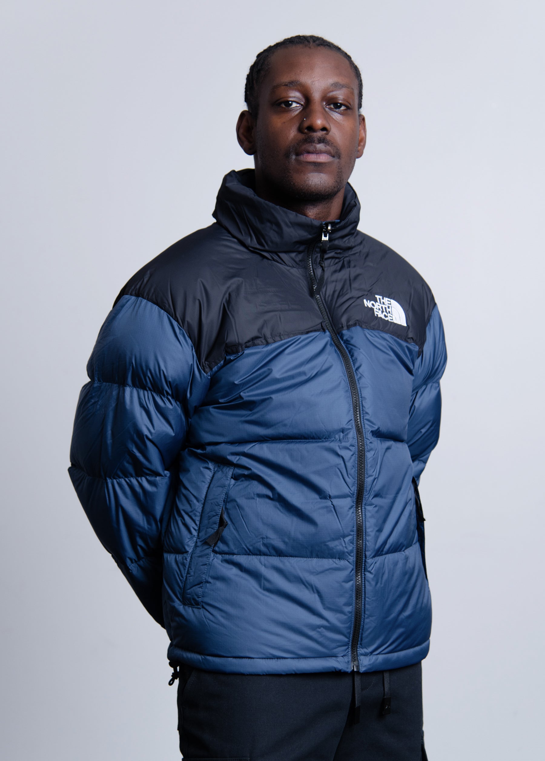 1996 Retro Nuptse Jacket Shady Blue 3C8DHDC – NOMAD