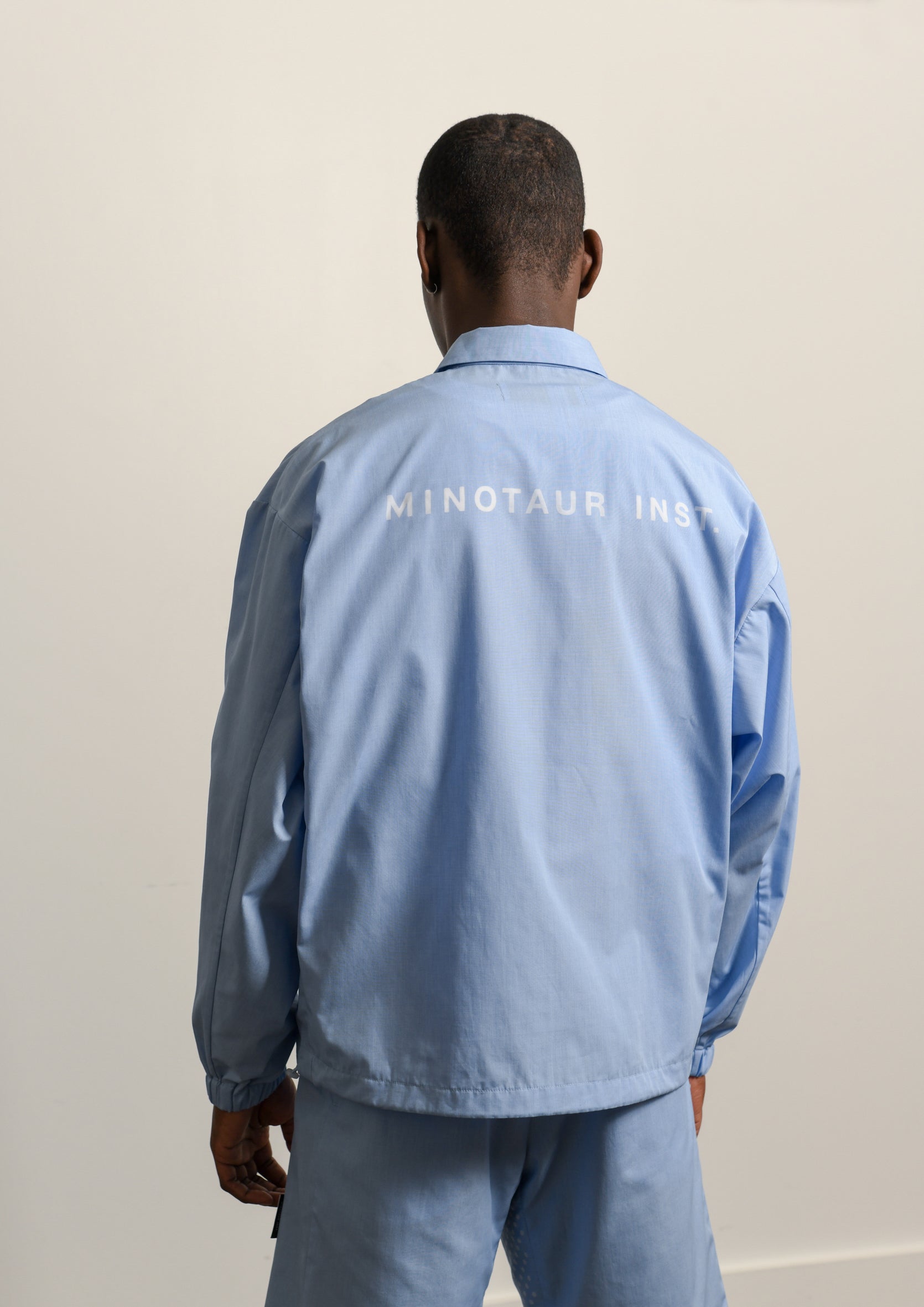 Ventilation Chambray Shirt Light Blue