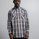 Western Shirt Grey/Black