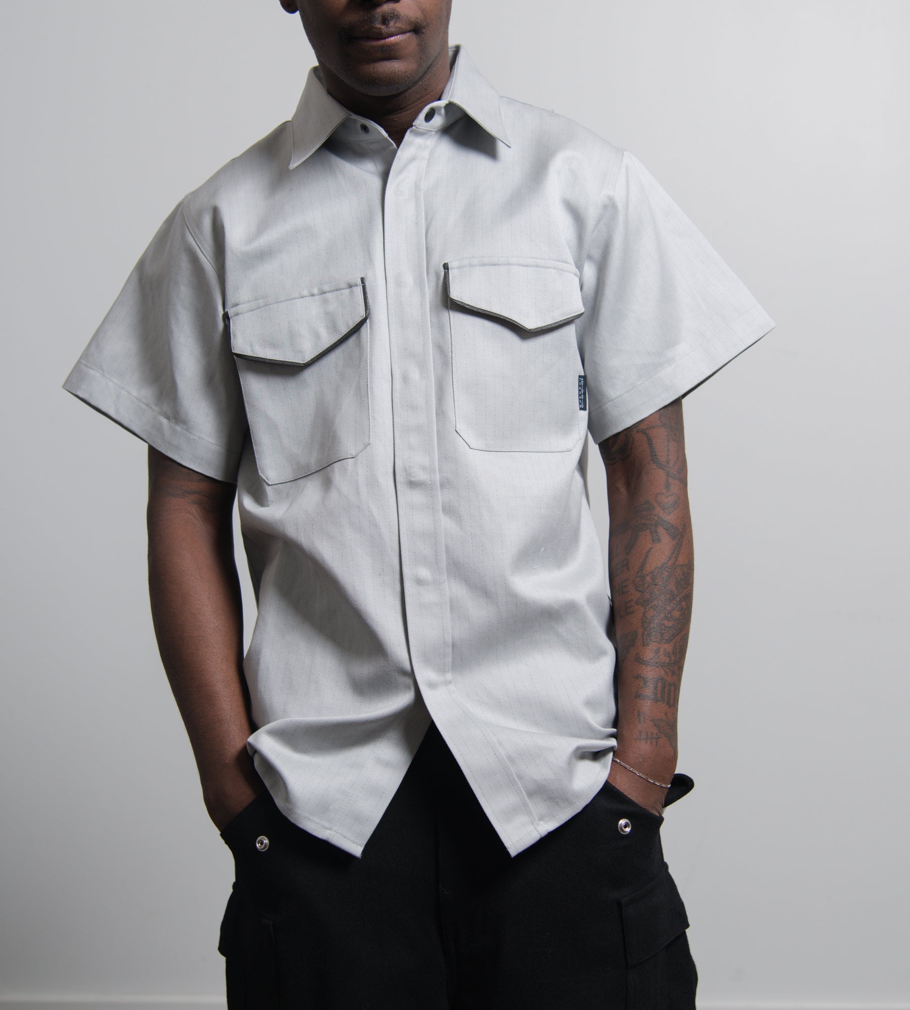 Richter SN Short Sleeve Shirt Cold Grey