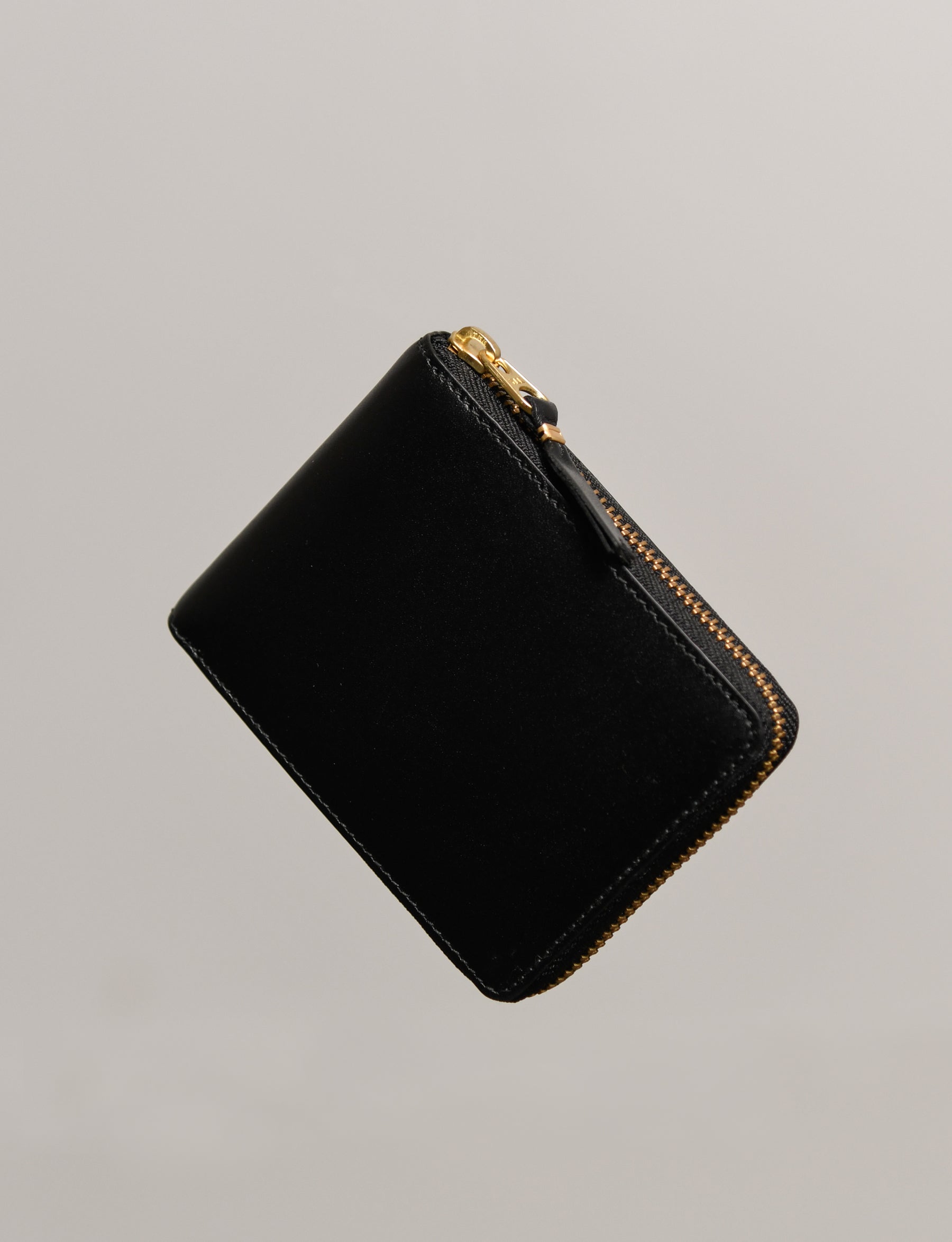 Comme des Garcons Wallet 3 Sided Zip Wallet Black NOMAD