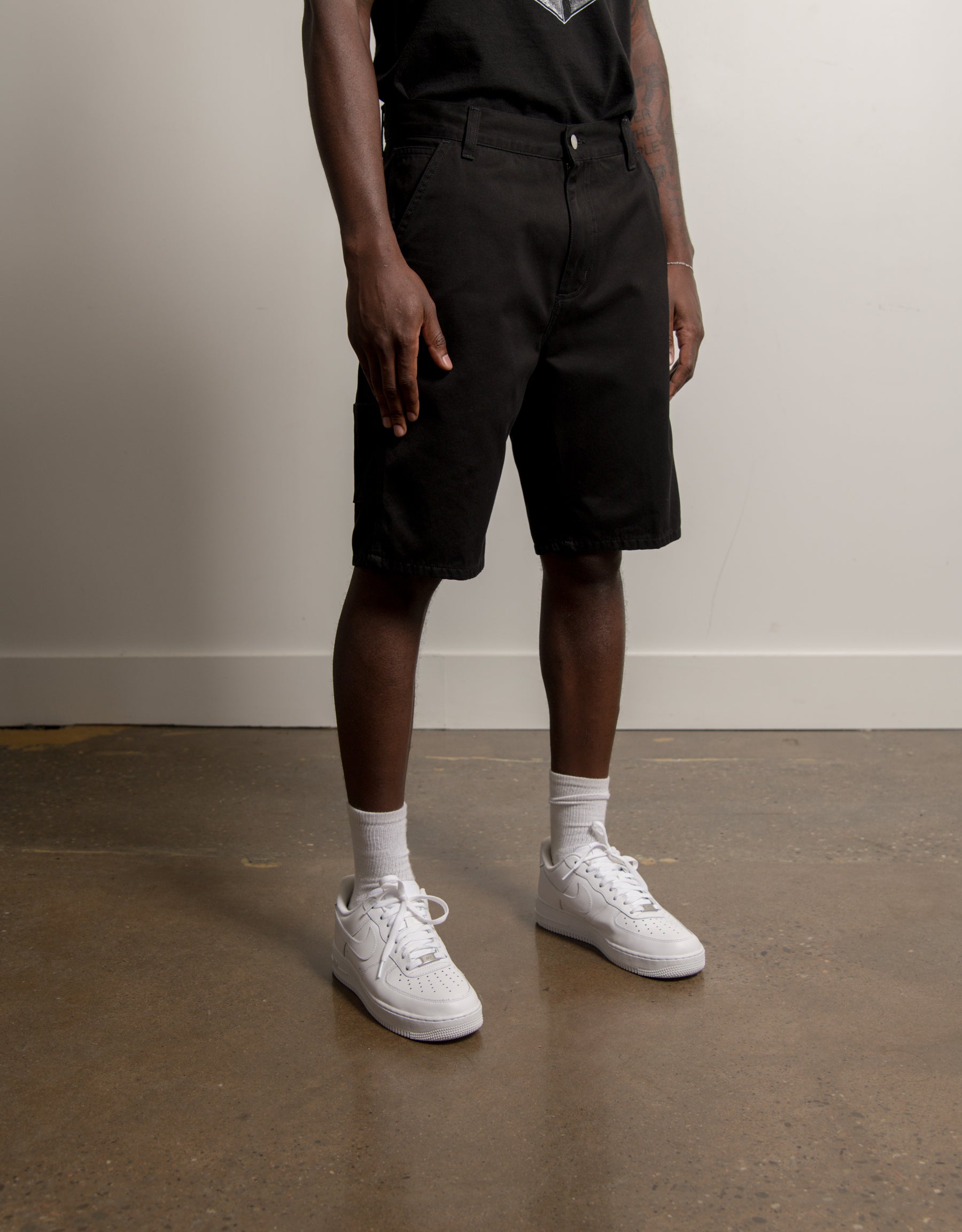 Ruck Single Knee Short Black