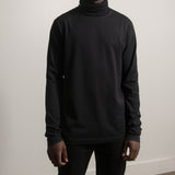 Roll Neck Tee Black TSHI000194