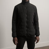 Ventilation Puffer Jacket Black