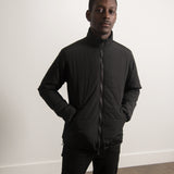 Ventilation Puffer Jacket Black