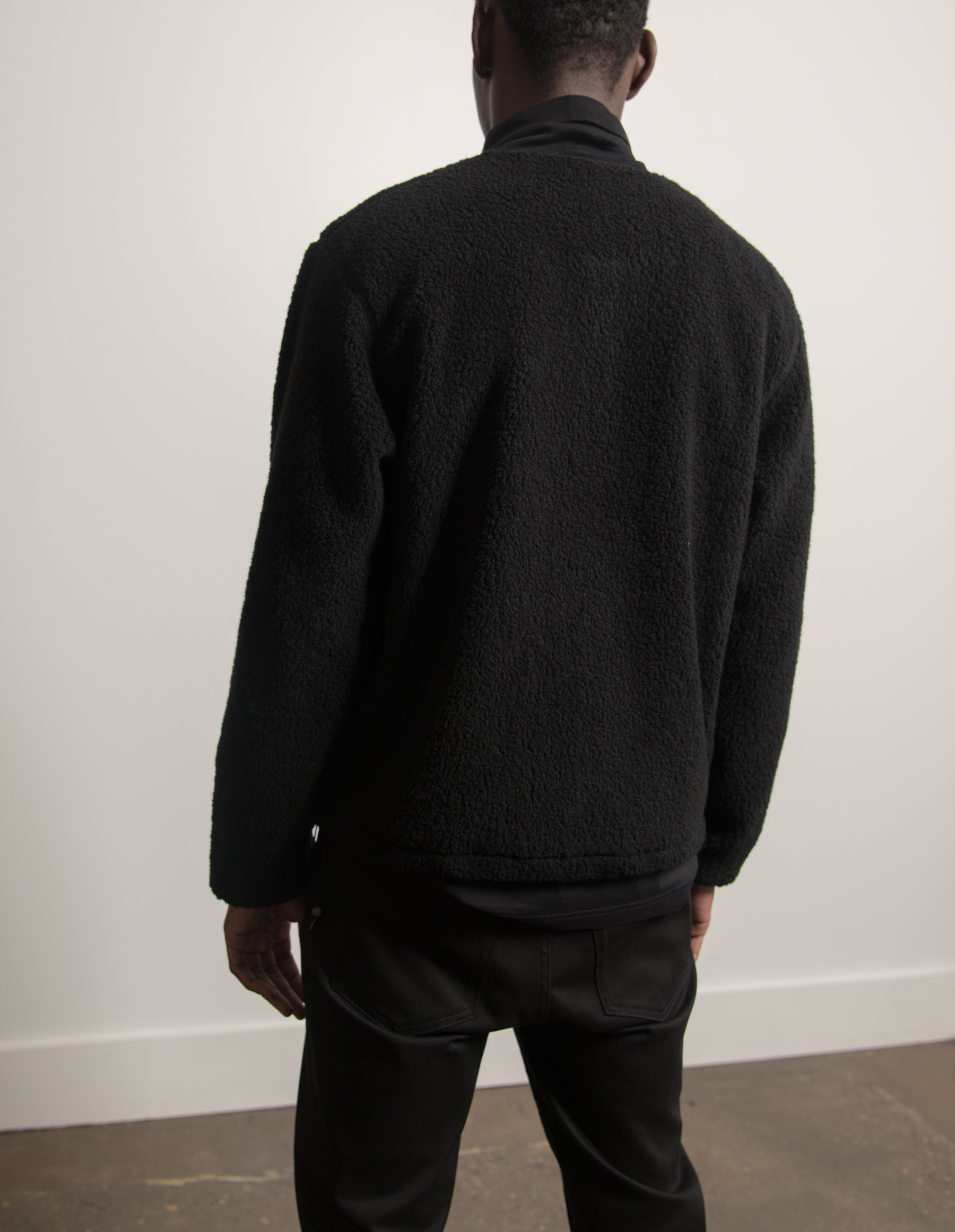 Ventilation Fleece Jacket Black