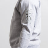 Essential Crewneck Sweater Grey Melange