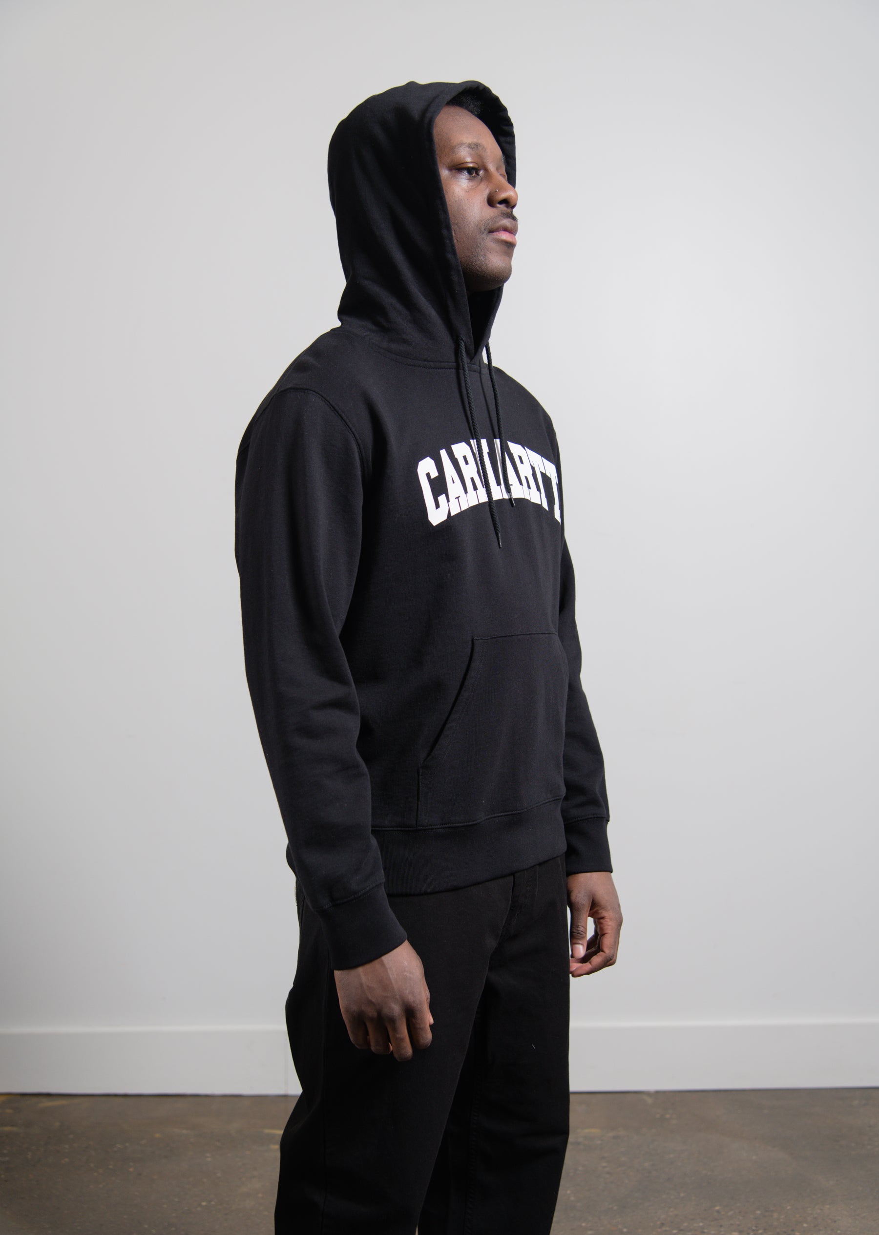 University Hoodie Black/White