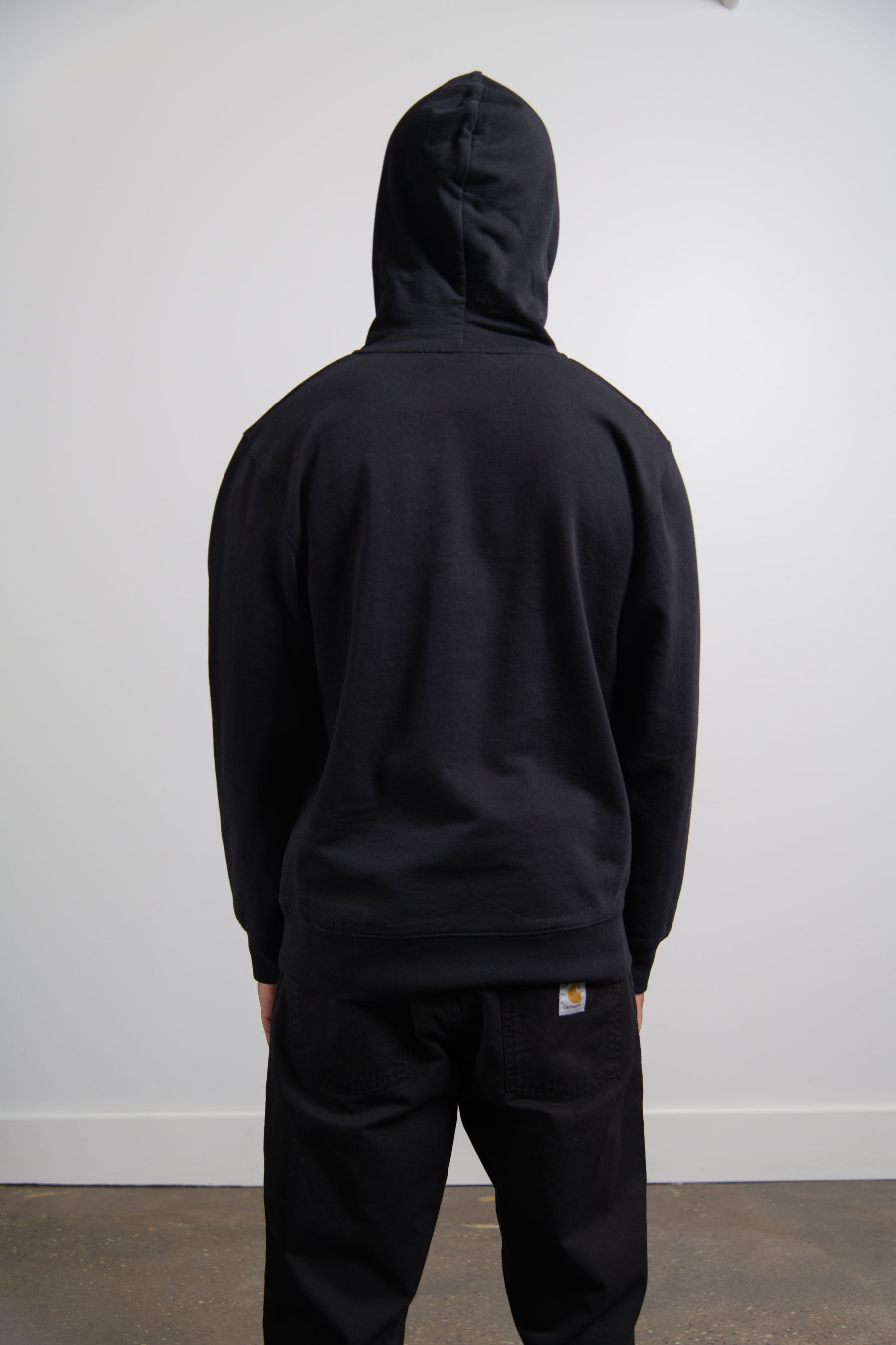 University Hoodie Black/White