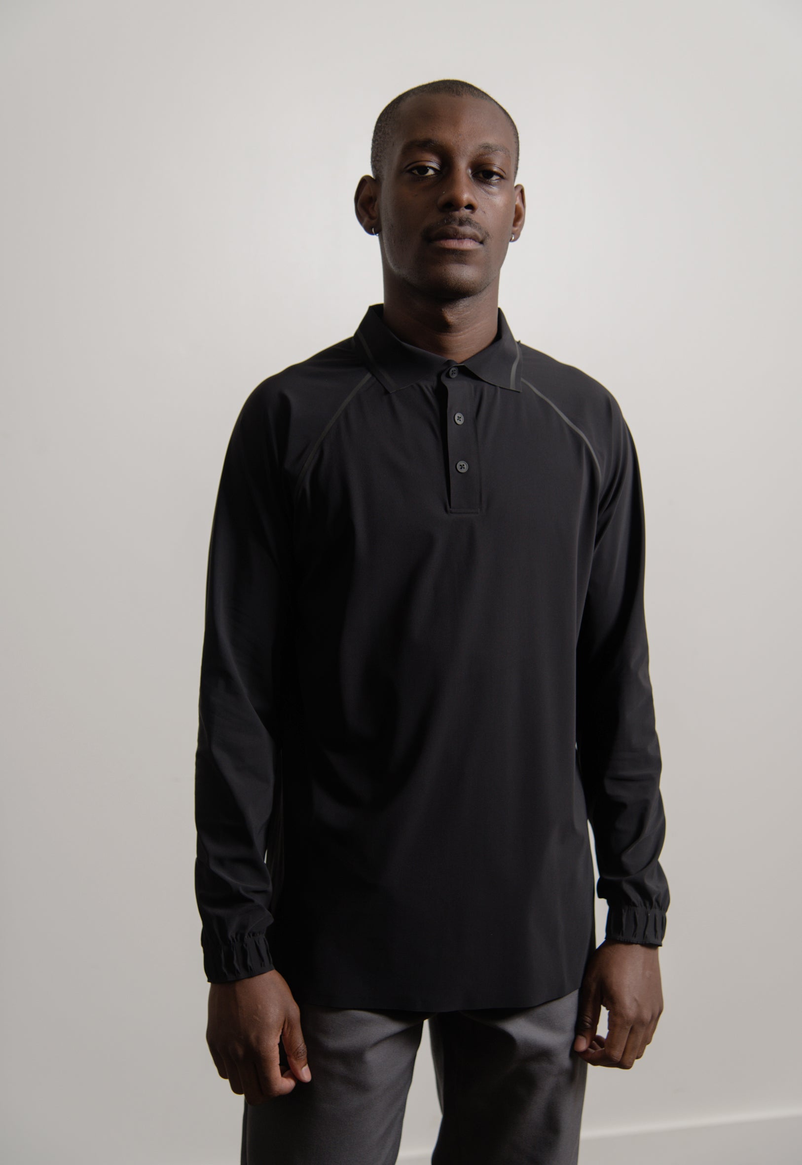 Ultrasound Labourer Polo Shirt Black