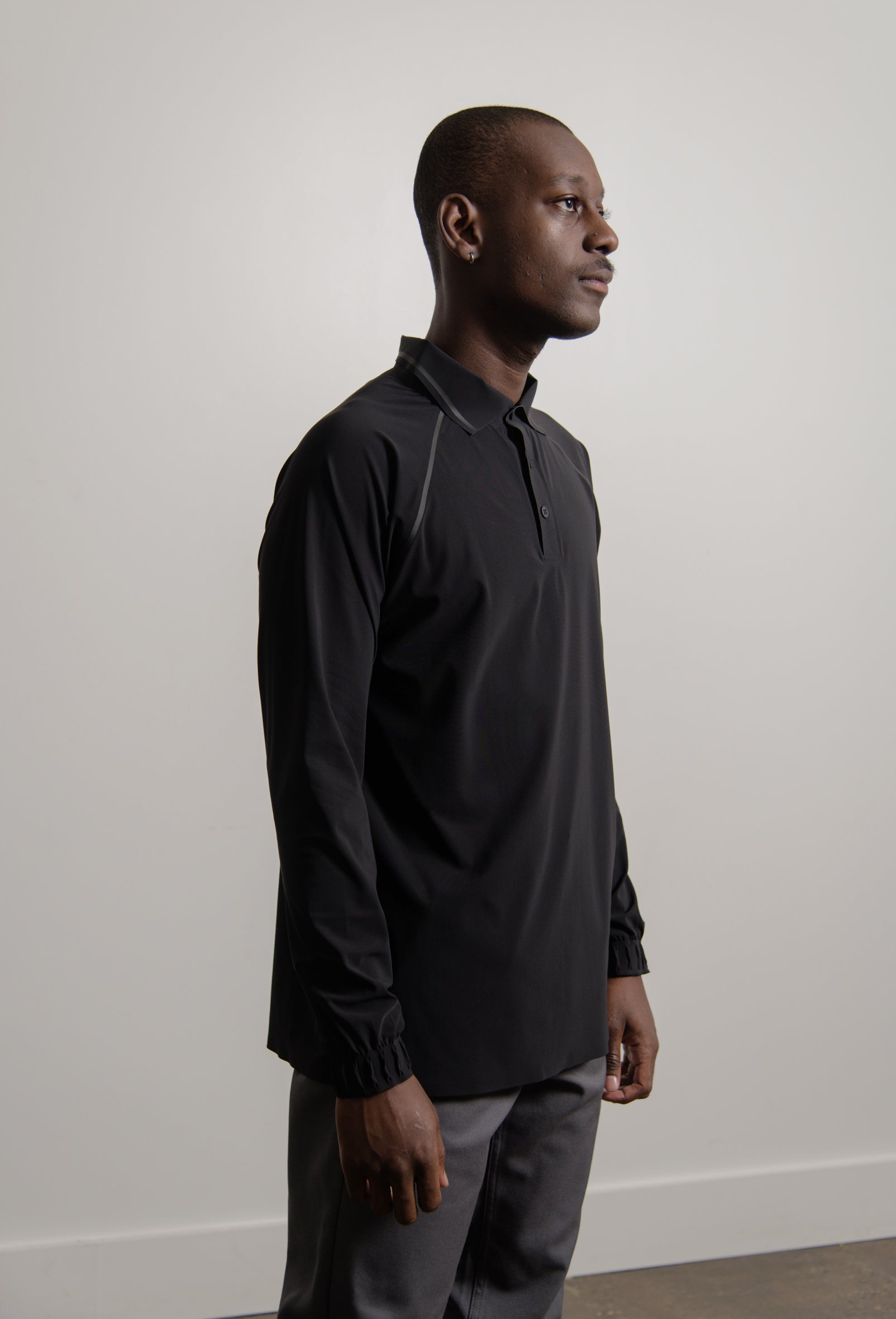 Ultrasound Labourer Polo Shirt Black