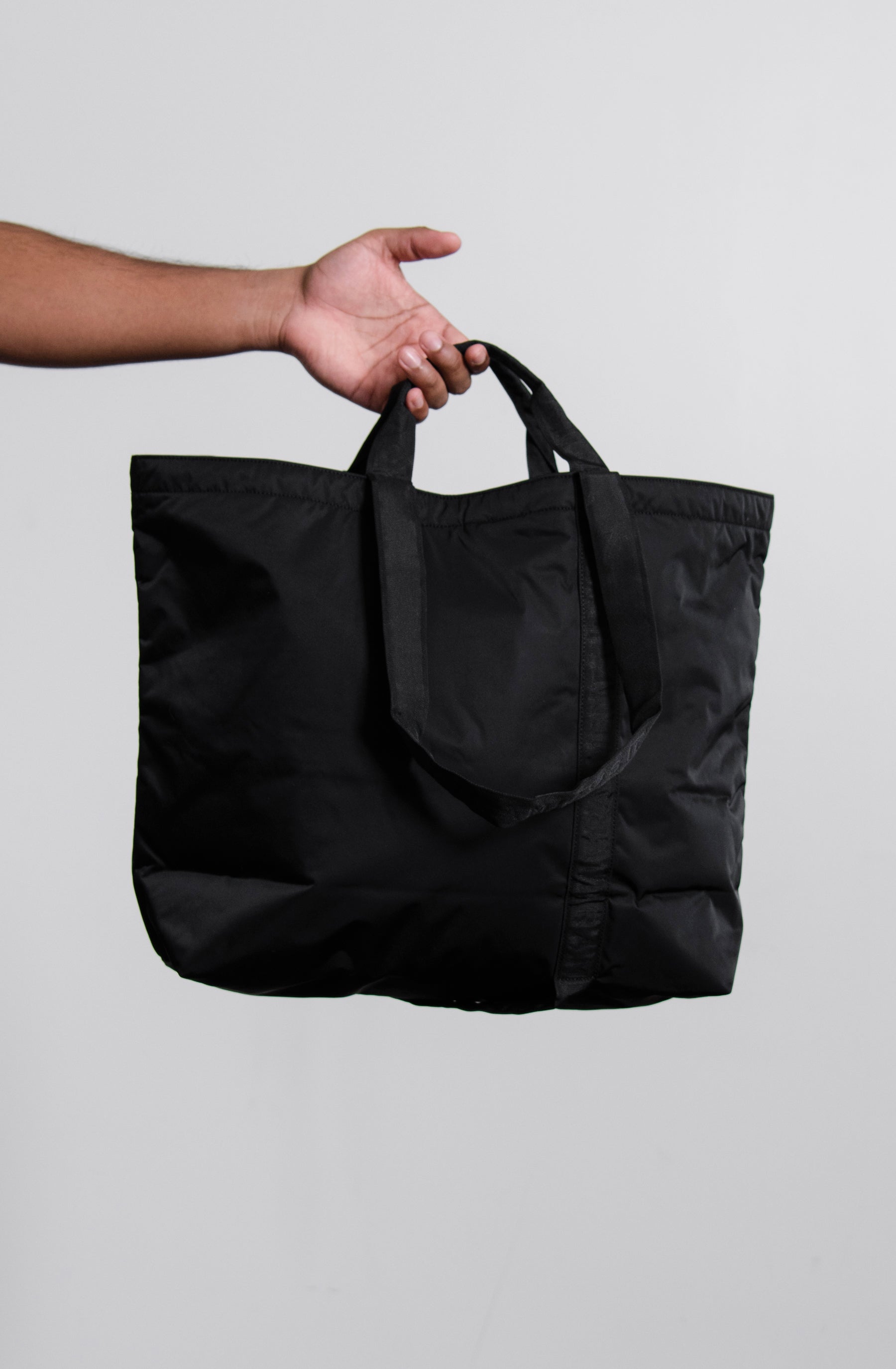 Black Beauty by Fragment Design Large Tote Bag Black – NOMAD