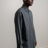 Face Logo Check Shirt Navy/Black SHIR000007