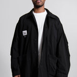 M65 Lab Coat Black FU6-CO-01