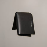 Trifold Leather Wallet Black SLGS000105