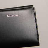 Trifold Leather Wallet Black SLGS000105