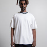 Logo Mock Neck Tee White/Black TSHI000243