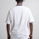 Logo Mock Neck Tee White/Black TSHI000243