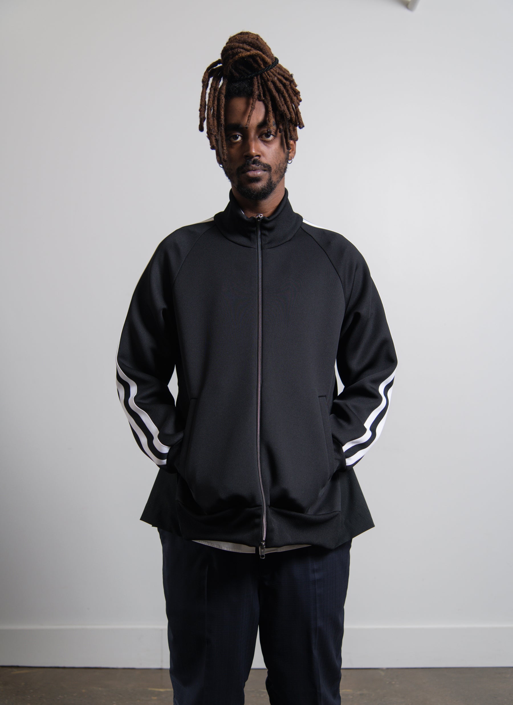 Ventilation Track Jacket Black/White