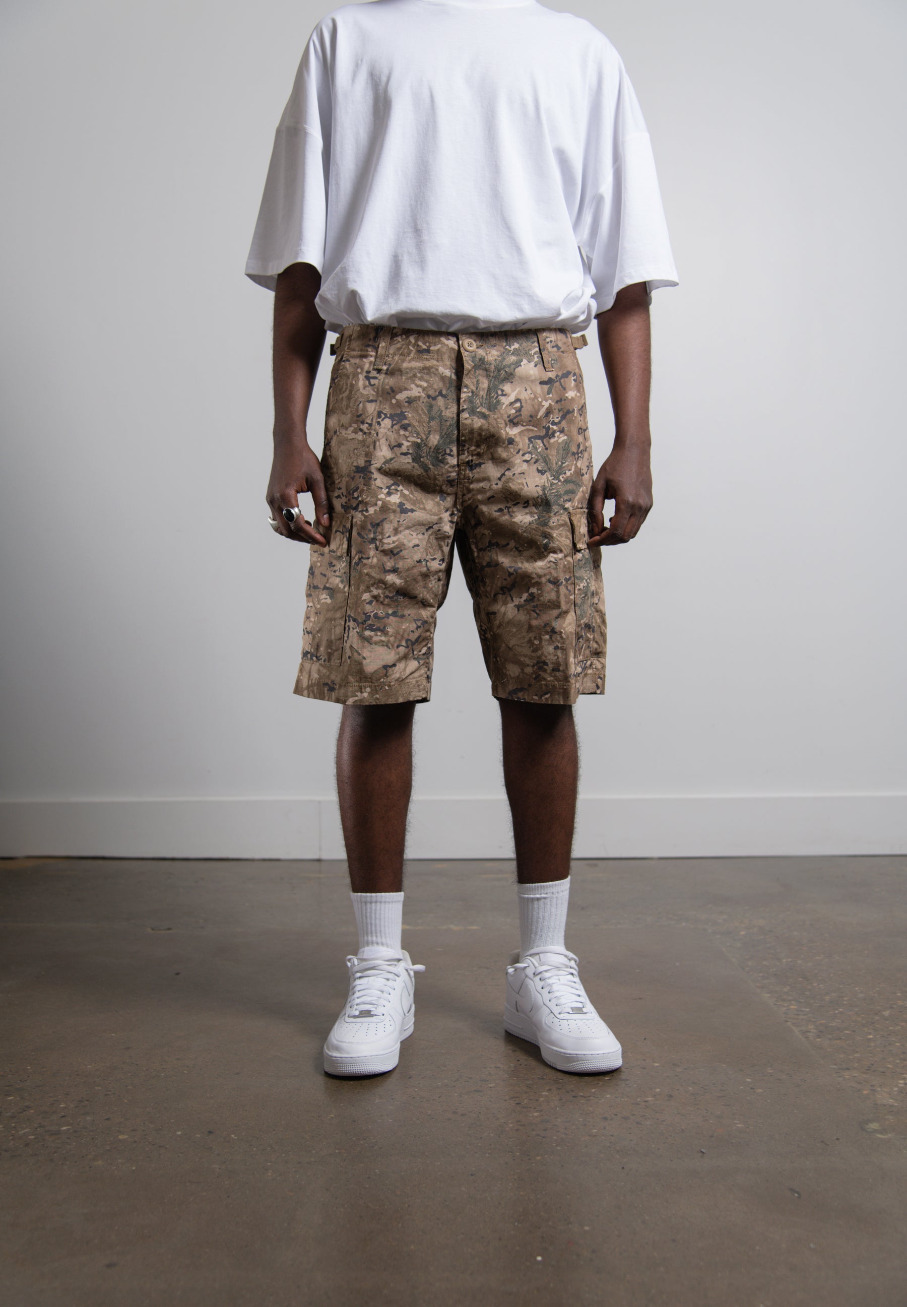 Aviation Short Camo Combi Desert
