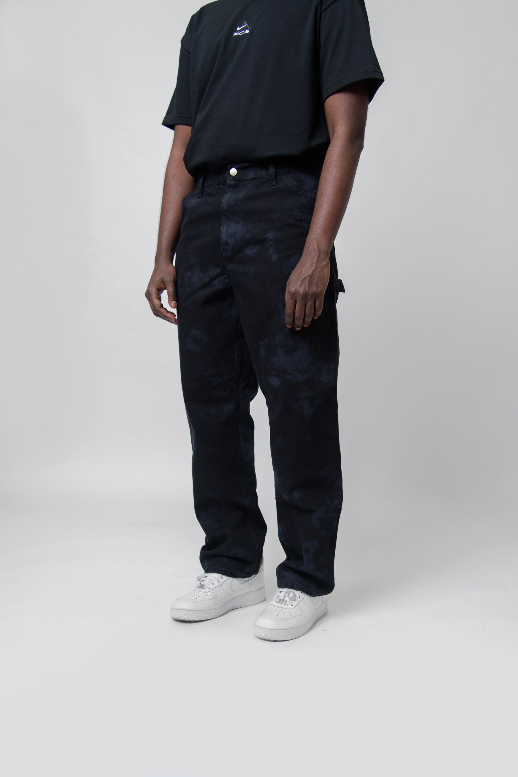 Single Knee Chromo Pant Black Chromo
