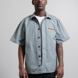 Short Sleeve Pin Shirt Grey