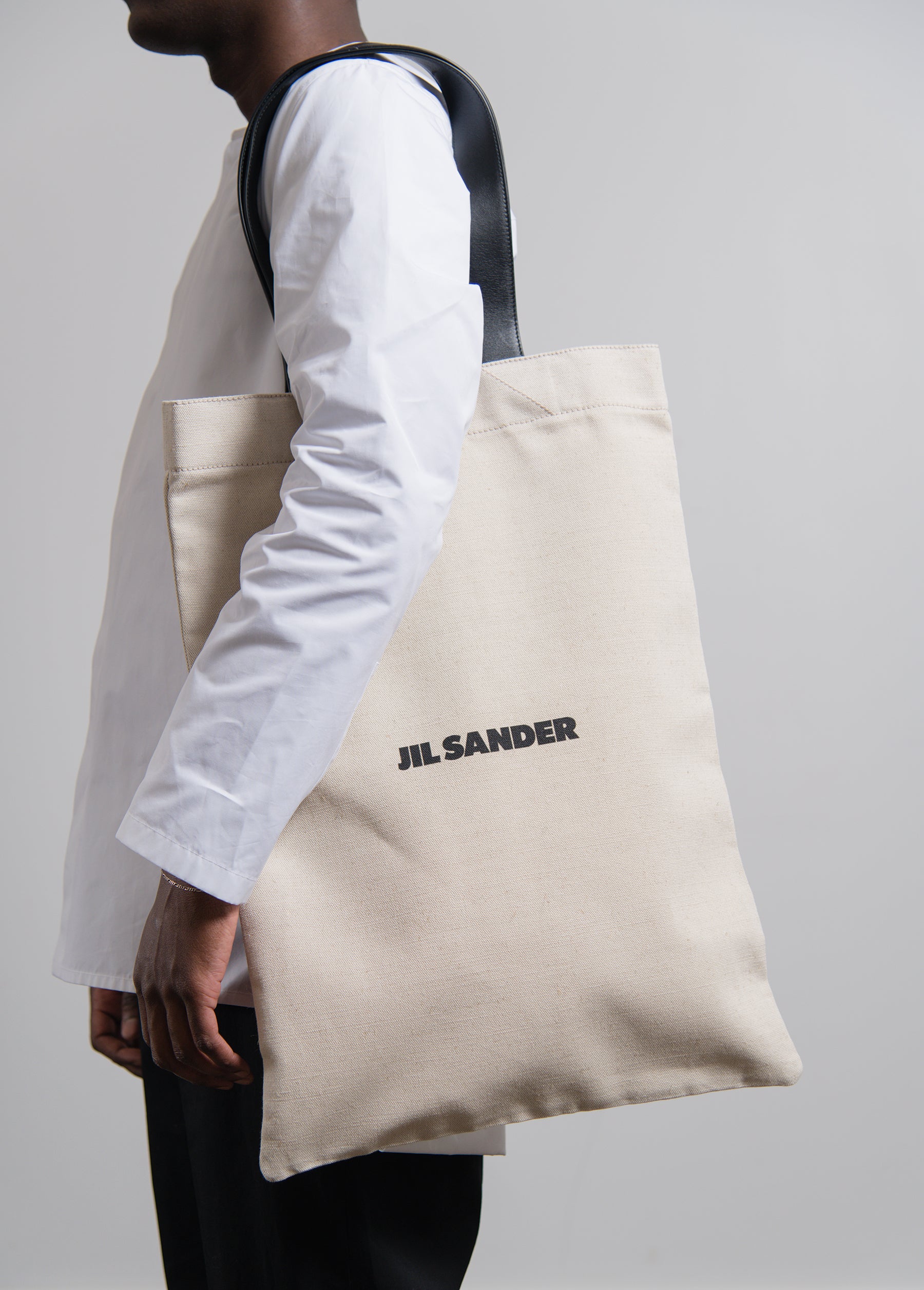 Grande Flat Shopper Bag Natural