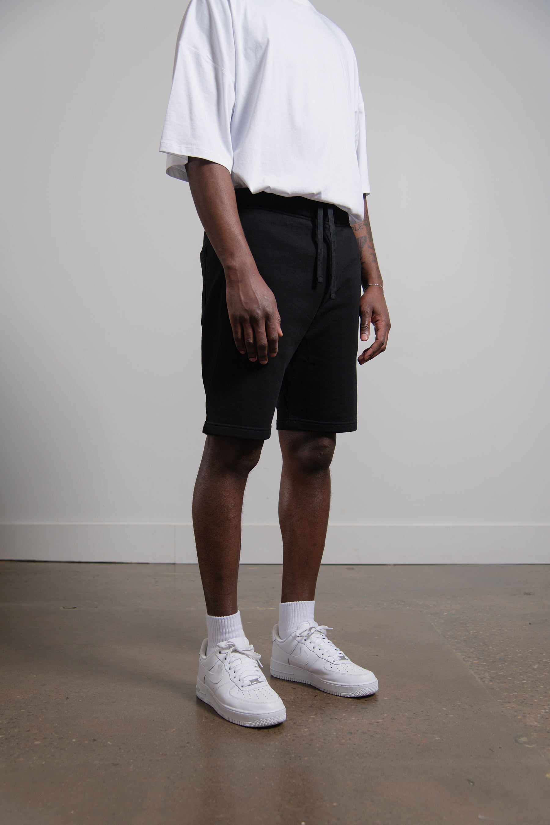 Pocket Sweatshort Black