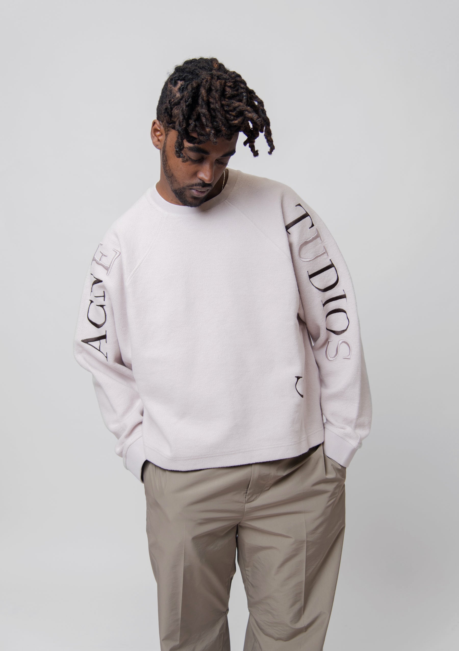 Logo Sweater Pale Lilac SWEA000331 NOMAD